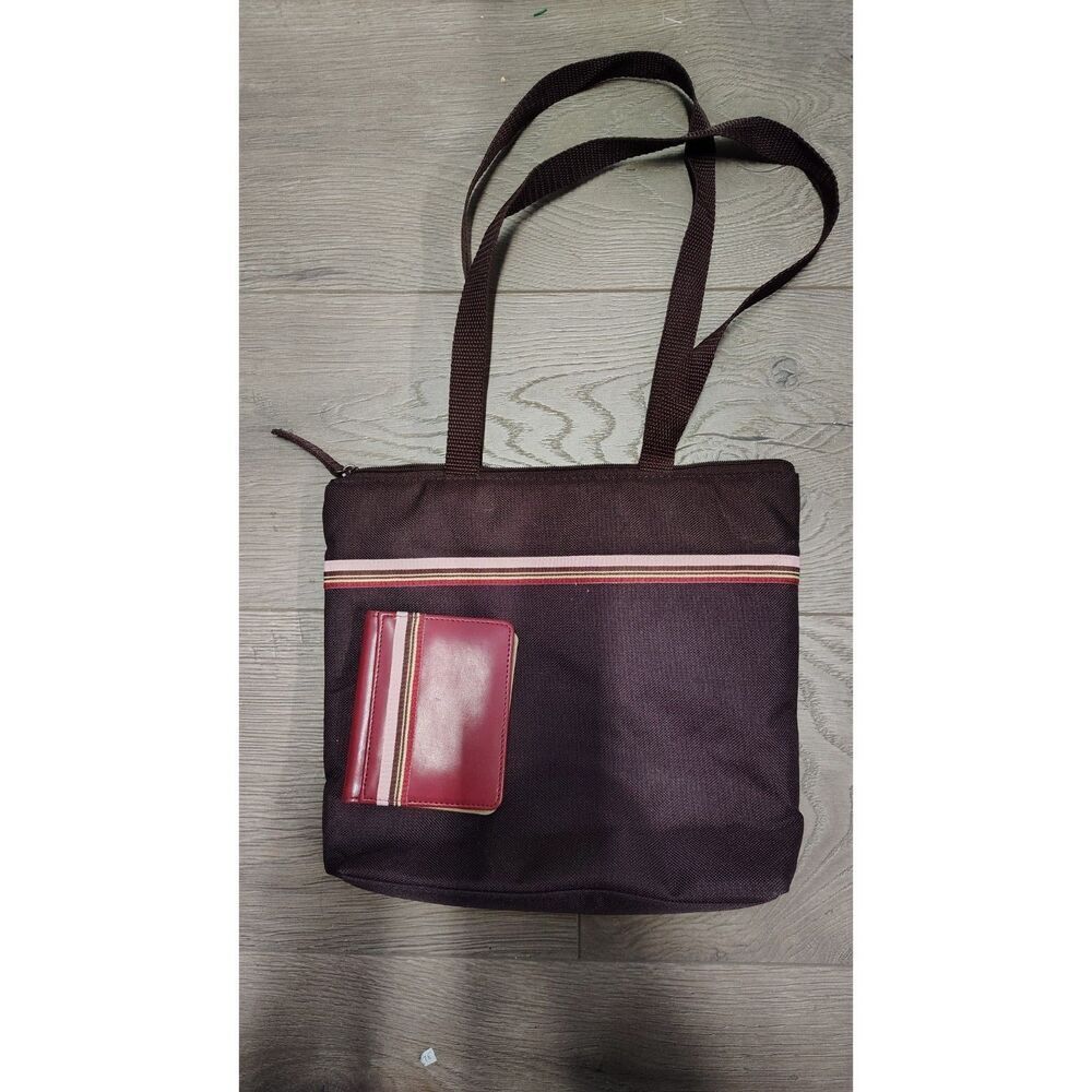 Creative memories brown tote with mini memories photo wallet - Picture 2 of 9